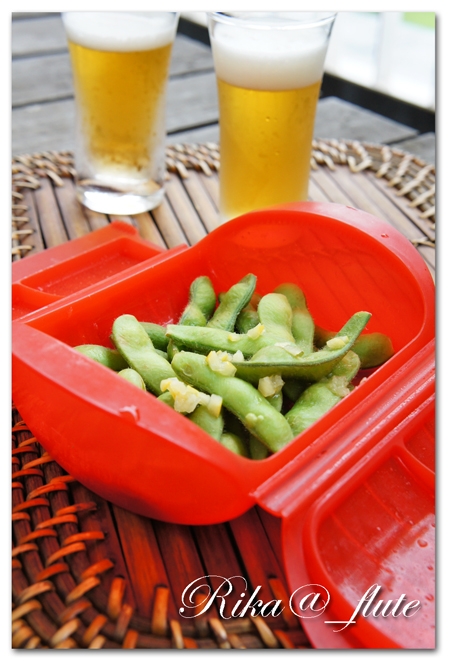 塩レモン風味枝豆 ビールと枝豆!_c0103827_14201346.jpg