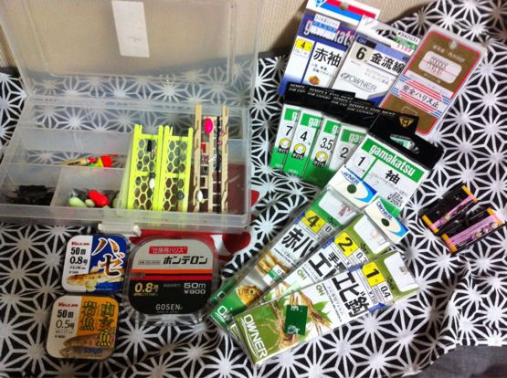ハゼ釣り道具 夏デキハゼ編 東京湾奥釣り Level1