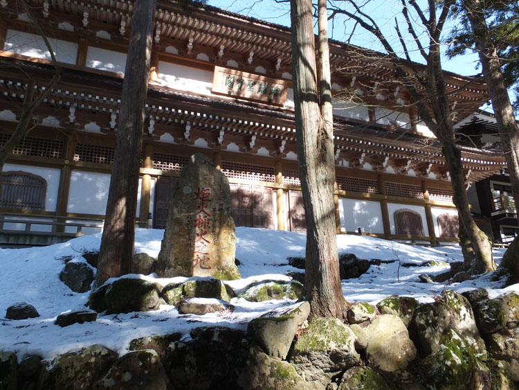 神田良子さん【雪の永平寺】 神田良子さん【雪の永平寺】