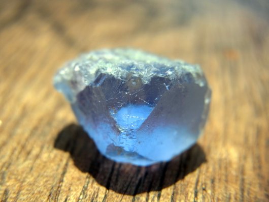 イリノイ州産蛍石の青い欠片たち_f0280238_21395770.jpg