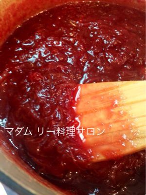 *日々徒然…ルバーブのジャム*_e0326573_1362192.jpg