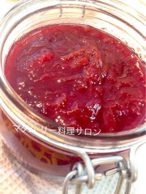 *日々徒然…ルバーブのジャム*_e0326573_1362219.jpg