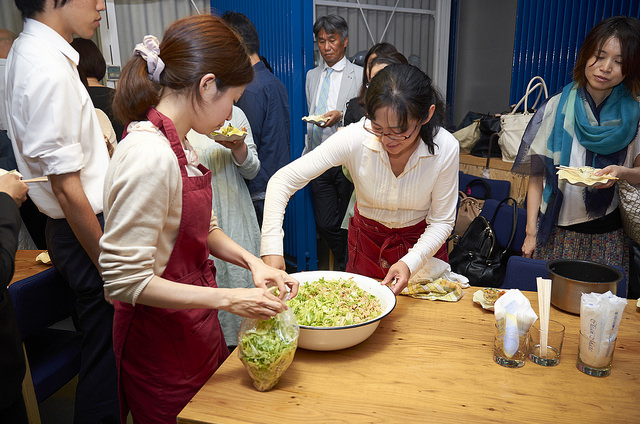 シブヤ大学とのコラボイベントで野菜料理をつくる_d0122797_2093947.jpg
