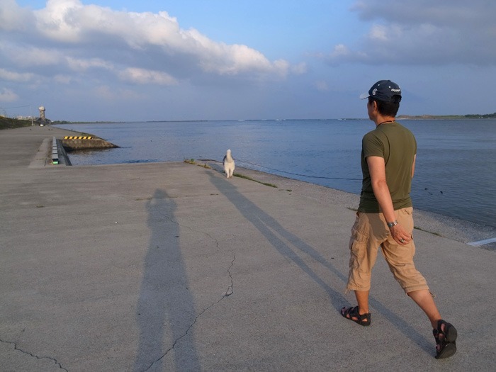 朝は涼しく 夕暮れどきは気持ちよく (^_-)_c0049299_2256472.jpg