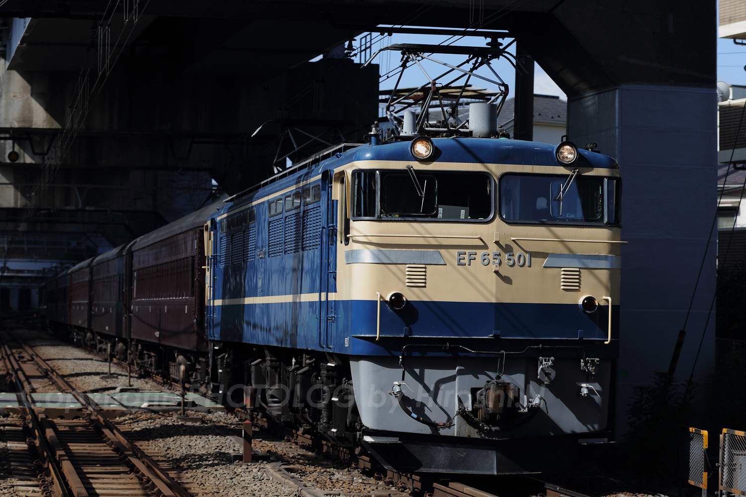 2014/6/15 Sun. EF64-1001+旧型客車5両+EF65-501
