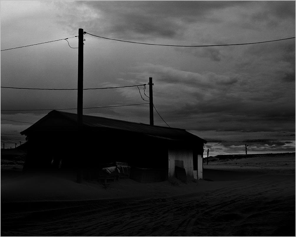 夕日をモノクロームで撮るということ monochrome sunset #PENTAX67II