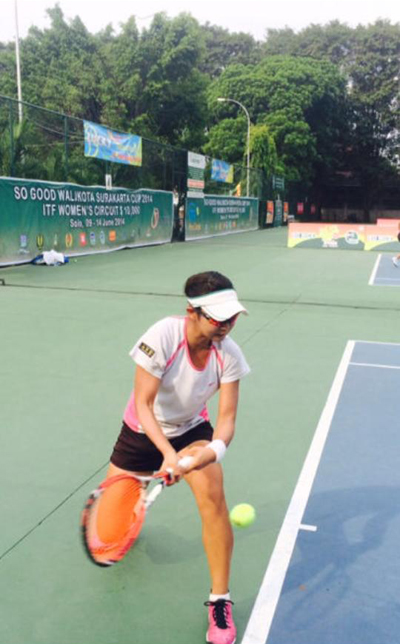 金栄堂サポート:藤岡希選手 インドネシア 1万ドル 2大会ご報告&インプレッション!_c0003493_9352119.jpg