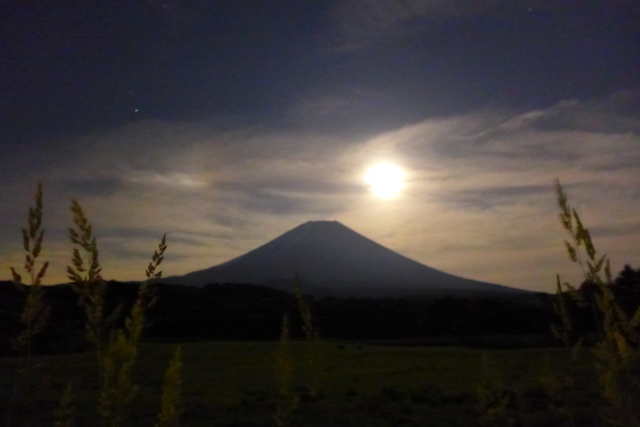 2014　月明かりの富士山_c0134862_19211213.jpg