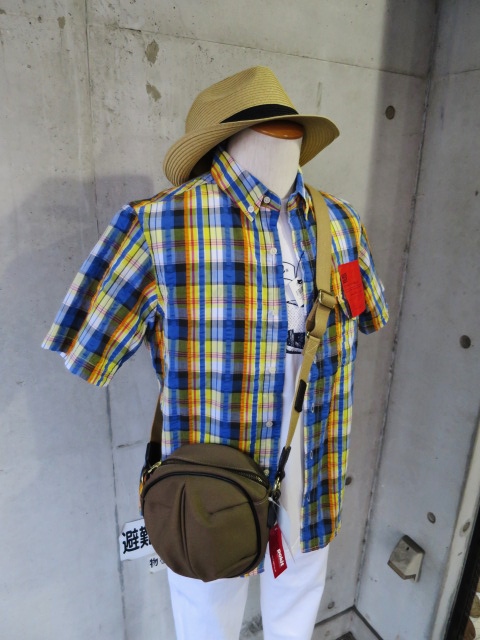 Kato BASIC ・・・ S/S CHECK SHIRTS (NEWカラー)!♪! &.. 店休日のお知らせ。。。!★?_d0152280_16544144.jpg