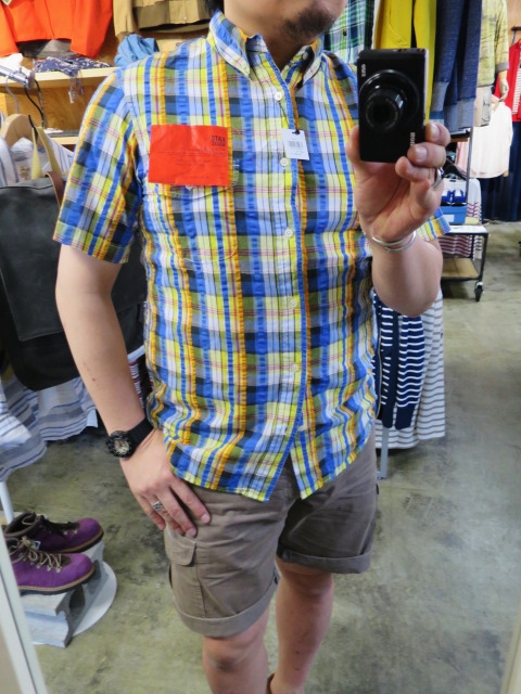 Kato BASIC ・・・ S/S CHECK SHIRTS (NEWカラー)!♪! &.. 店休日のお知らせ。。。!★?_d0152280_16552789.jpg