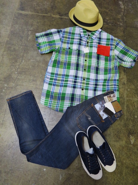 Kato BASIC ・・・ S/S CHECK SHIRTS (NEWカラー)!♪! &.. 店休日のお知らせ。。。!★?_d0152280_16574549.jpg