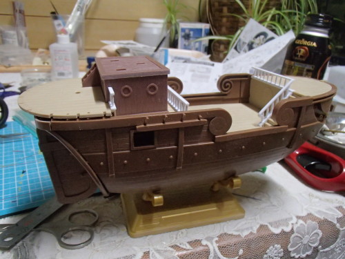 ゴーイングメリー号製作記1 ポンポン大佐の模型部屋 ゴーイングメリー号製作記1 ポンポン大佐の模型部屋