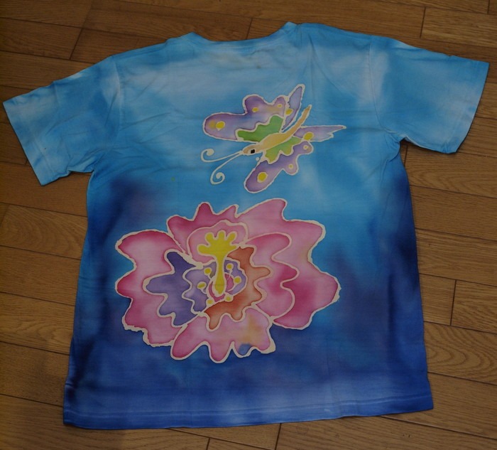 ろうけつ染めTシャツ♪_c0116915_0311214.jpg