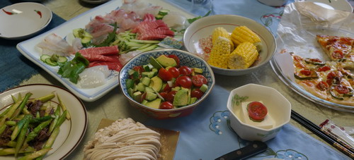 先日の萩で食べた物と、父の日_e0222120_9163995.jpg