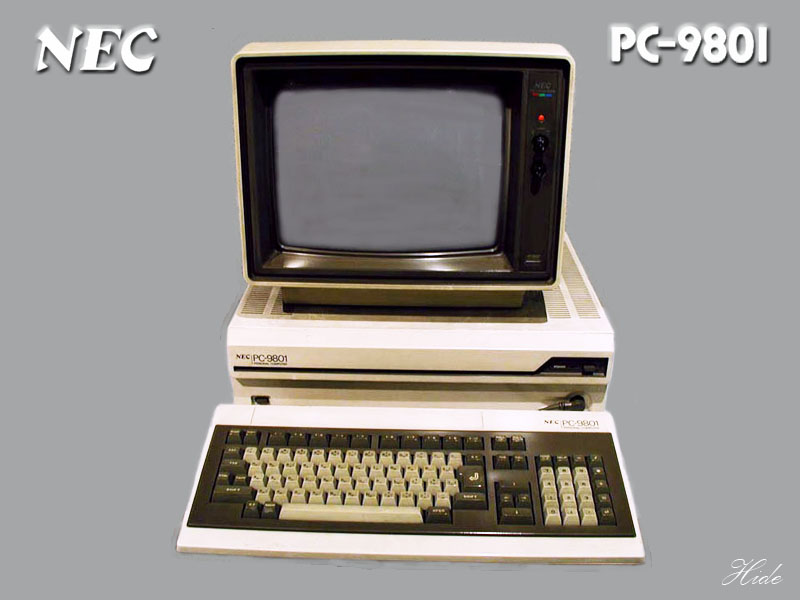 私のパソコン邂逅”NEC PC-9801 & SHARP MZ-700