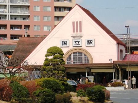 「赤い三角屋根」駅舎復元へ、古本募金開始　東京・国立_f0196455_13455477.jpg