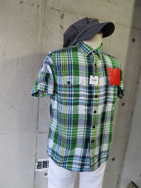 (訂正版) SOUND MAN ・・・ LINEN BORDER SHIRTS (Bayswater)!★!_d0152280_1264568.jpg