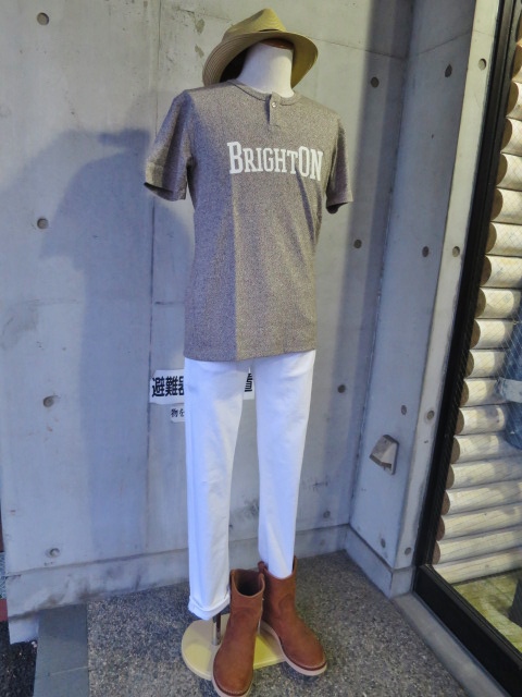 1枚でイケる!★? MELANGE HENRY PRINT TEE (Fleet) By SOUND MAN_d0152280_3173117.jpg