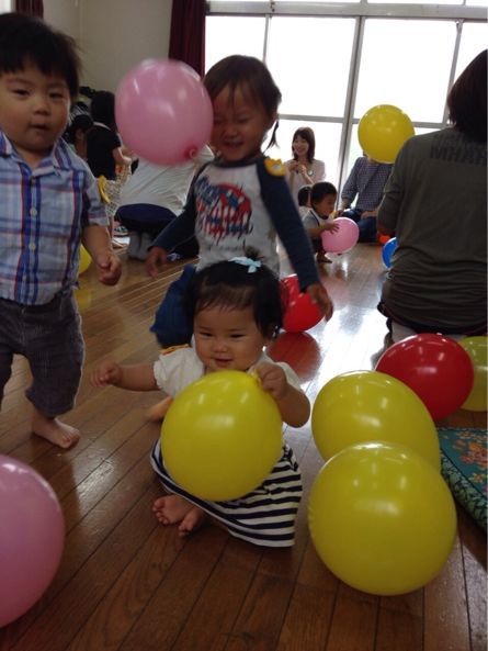 活動報告 風船遊び 子育てサークル てくのぼう 活動報告 風船遊び 子育てサークル てくのぼう