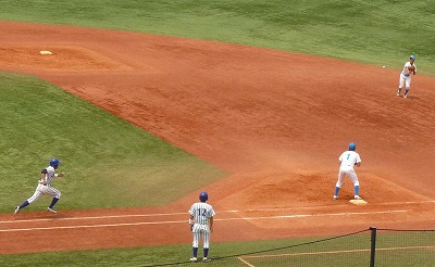 立正大（２部優勝）対青学大（１部最下位）　６月１７日　東都大学野球入替戦　前半_b0166128_18215751.jpg