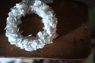 紫陽花のリース~Blue Birdさんの作品~_f0226293_1273528.jpg