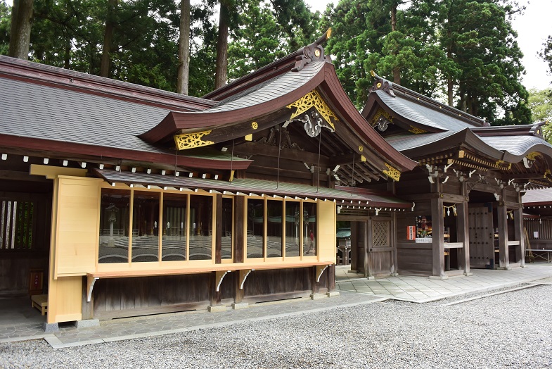 弥彦神社北翼舎　改修工事_c0170940_18224490.jpg