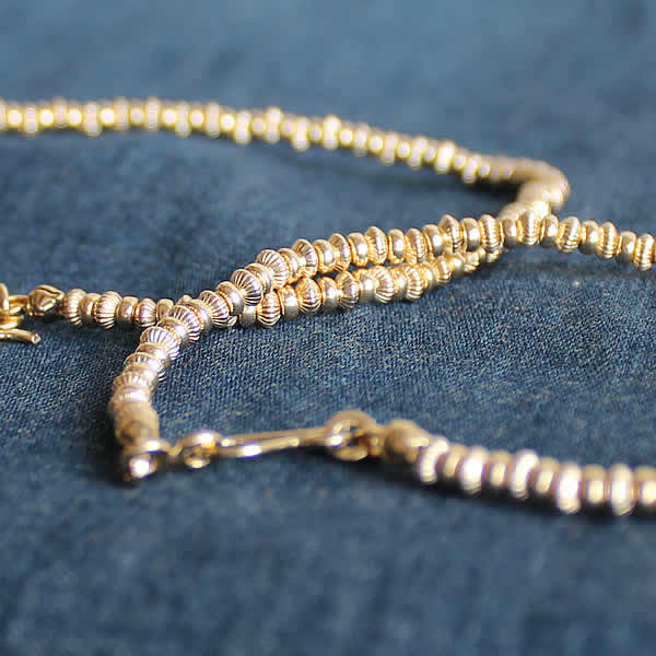 L.BRIDGES (リトルブリッジス)　『14K Gold Filled BraceletとAnklet』_c0181543_14323181.jpg