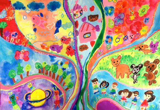 14 06 未来の絵 アトリエciel 子供絵画造形教室 14 06 未来の絵 アトリエciel 子供絵画造形教室