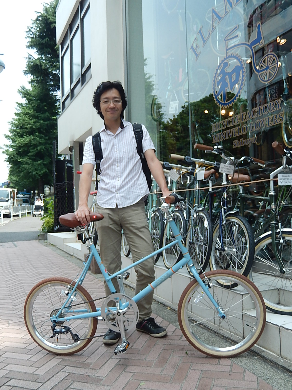 6月20日　渋谷　原宿　の自転車屋　FLAME bike前です_e0188759_175001.jpg