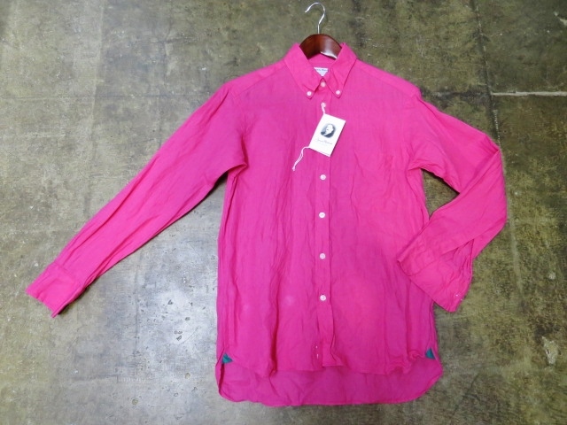 James Mortimer ・・・ LINEN B/D SHIRTS 。。。今季・店的に・個人的に一押し！のPINK カラー★_d0152280_18161060.jpg