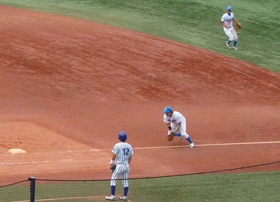 立正大（２部優勝）対青学大（１部最下位）　６月１７日　東都大学野球入替戦　後半_b0166128_7465460.jpg