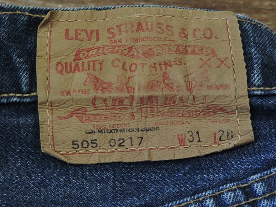 『VINTAGE　Levi\'s DENIM　CUT　OFF』_c0146178_12321880.jpg