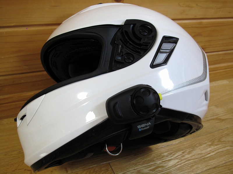 インカム（SENA SMH5-FM）購入（取付け） : なんでバイクに乗る