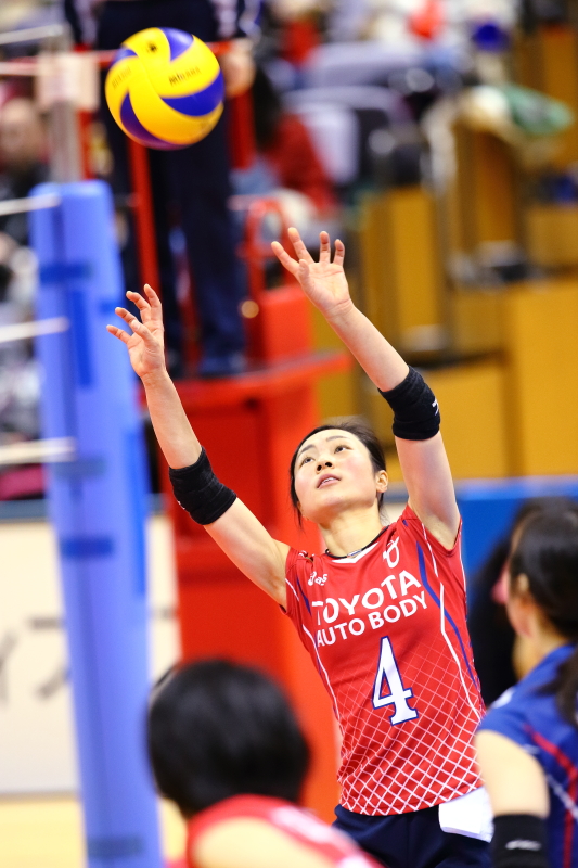 2013/14Vプレミアリーグ トヨタ車体クインシーズ・#4藤田夏未