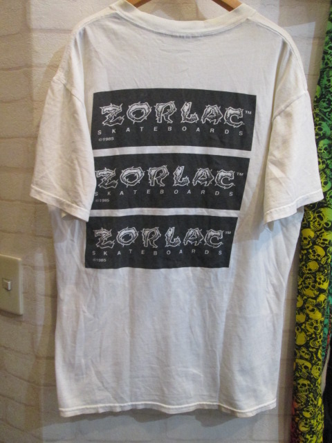 ZORLAC (ゾーラック) Tシャツ : 高円寺・古着屋・マッドセクションブログ