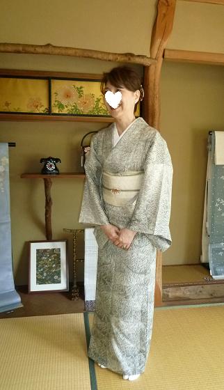 小糸染芸の素敵な夏結城のお客さま きもの 鶴のブログ