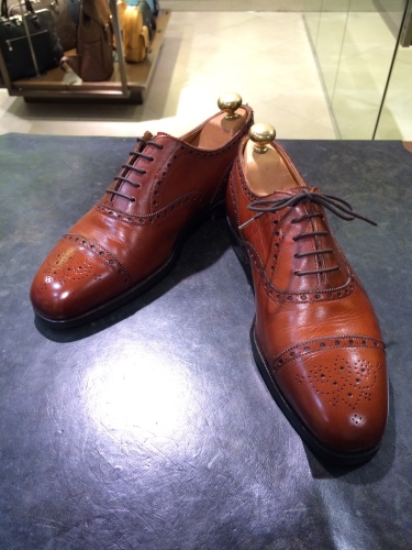 この靴のそこに脱メガネ！～Vol.5グレンソン セミブローグ