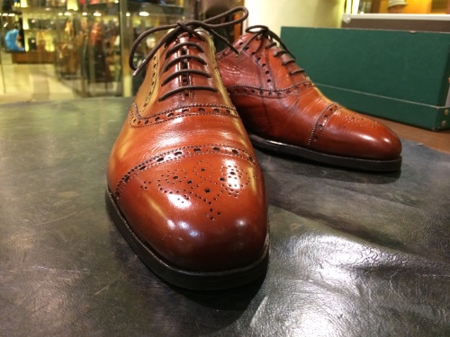 この靴のそこに脱メガネ！～Vol.5グレンソン セミブローグ