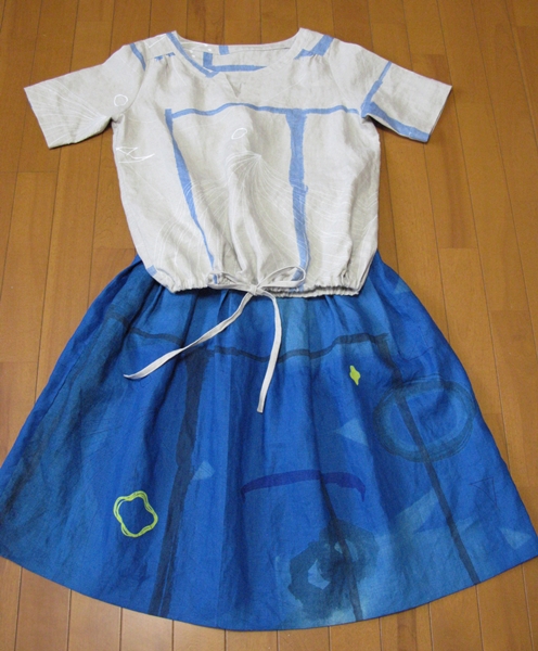 ITSURA TEXTILE Hibi うごく はなつ_f0129726_2275116.jpg