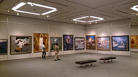 作業日誌(第100回光風会新潟展陳列作業)_c0251346_13503475.jpg