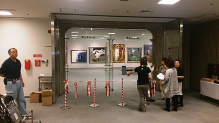 作業日誌(第100回光風会新潟展陳列作業)_c0251346_1350811.jpg