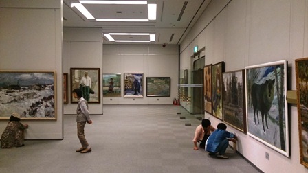 作業日誌(第100回光風会新潟展陳列作業)_c0251346_13511718.jpg