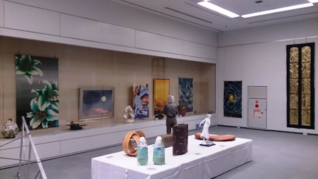 作業日誌(第100回光風会新潟展陳列作業)_c0251346_1351475.jpg