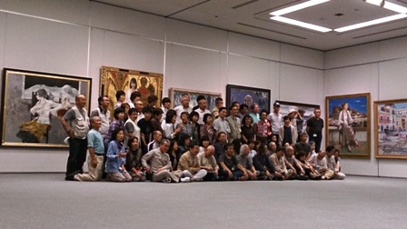 作業日誌(第100回光風会新潟展陳列作業)_c0251346_1352617.jpg