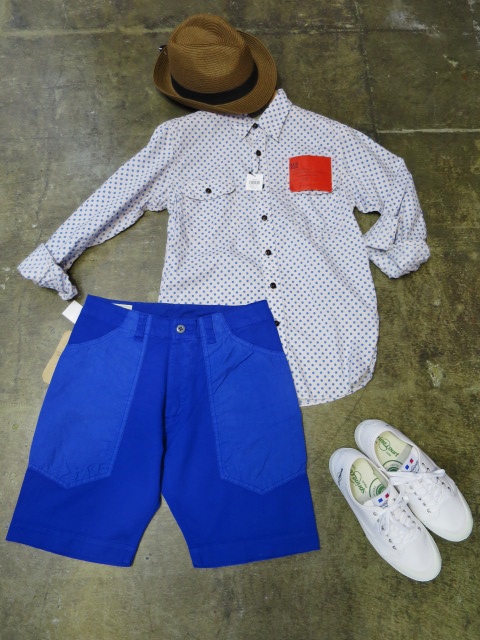 Kato 切り替えBLUE SHORTS ★ 今夏のSHORTS関連は、出来過ぎですネ。。。(^^♪、、_d0152280_1652987.jpg