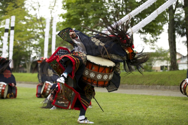 400 遠野郷八幡宮　太鼓踊系鹿踊 金津流石関獅子躍_c0251759_2028447.jpg