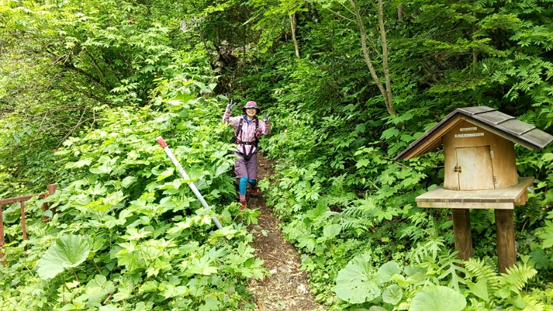 白雲山  2014年初の親子登山♪_f0203992_5563490.jpg