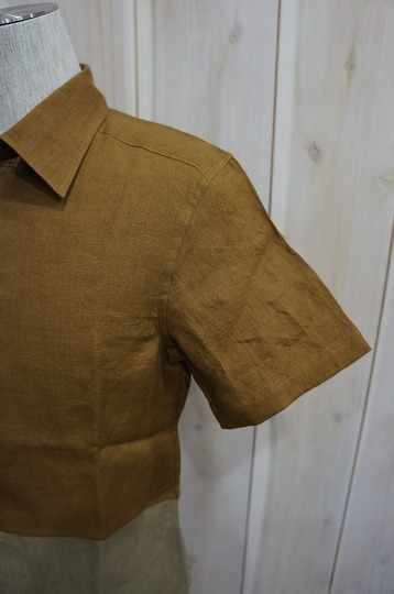 LOUNGE LIZARD/ラウンジリザードのお薦め夏物アイテム・No.4098 1/60 LINEN TRIPLE WASH SHIRTS☆そして、耳鼻科。_b0108653_20103697.jpg