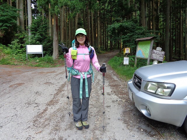 比良山縦走 6/25〜6/26 霊仙登山口からびわ湖ビレッジ_b0326303_15221390.jpg