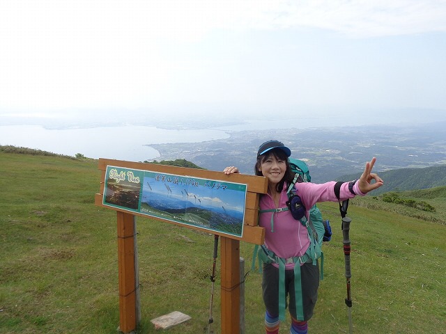 比良山縦走 6/25〜6/26 霊仙登山口からびわ湖ビレッジ_b0326303_15454021.jpg